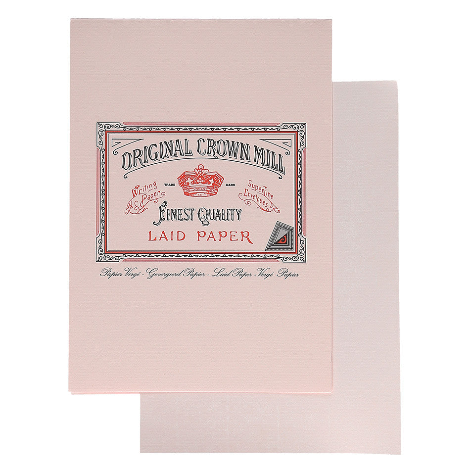 Original Crown Mill Classic Laid Writing Pad A5