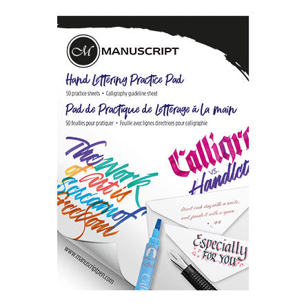 Manuscript Creative Writing Practice Pad