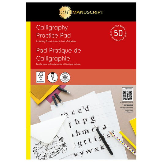 Manuscript Calligraphy Practice Pad