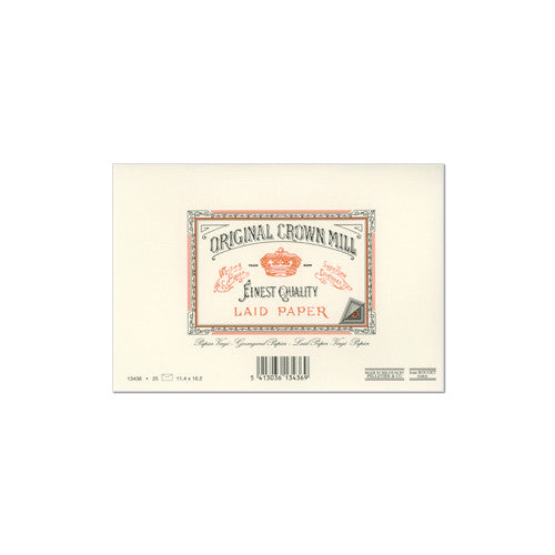 Original Crown Mill Classic Laid Lined Envelopes C6