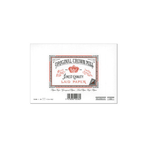 Original Crown Mill Classic Laid Lined Envelopes C6