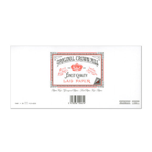 Original Crown Mill Classic Laid Lined Envelopes C6/5 (DL)