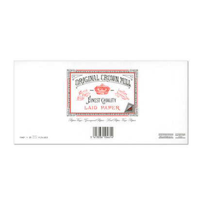 Original Crown Mill Classic Laid Lined Envelopes C6/5 (DL)