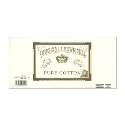 Original Crown Mill Pure Cotton Lined Envelopes C6/5 (DL)