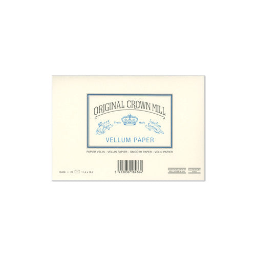 Original Crown Mill Vellum Lined Envelopes C6
