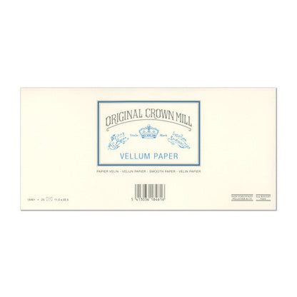 Original Crown Mill Vellum Lined Envelopes C6/5 (DL)