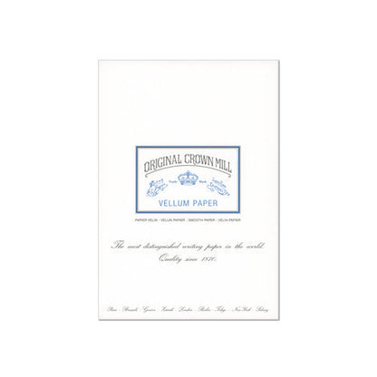 Original Crown Mill Vellum Writing Pad A4