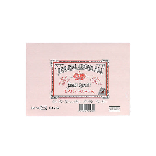 Original Crown Mill Envelopes for Classic Laid Writing Pad A5